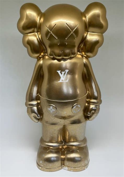 kaws louis vuitton|kaws figure real.